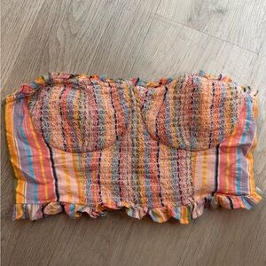 Pilcro Anthropologie Multicolor Textured Top